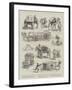 The Camp of Exercise at Delhi-null-Framed Giclee Print