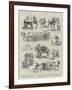 The Camp of Exercise at Delhi-null-Framed Giclee Print