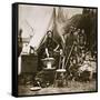 The Camp of the 31st Pennsylvania Infantry Near Fort Slocum, 1862-Mathew Brady-Framed Stretched Canvas