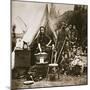 The Camp of the 31st Pennsylvania Infantry Near Fort Slocum, 1862-Mathew Brady-Mounted Giclee Print