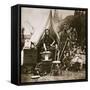 The Camp of the 31st Pennsylvania Infantry Near Fort Slocum, 1862-Mathew Brady-Framed Stretched Canvas