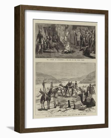 The Campaign in Afghanistan-Charles Edwin Fripp-Framed Giclee Print