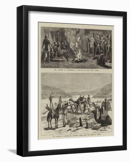 The Campaign in Afghanistan-Charles Edwin Fripp-Framed Giclee Print