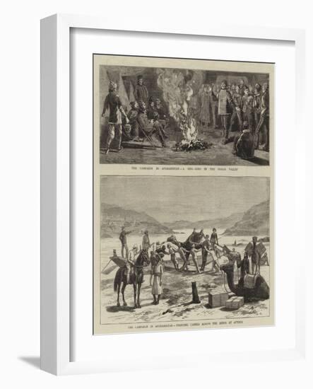 The Campaign in Afghanistan-Charles Edwin Fripp-Framed Giclee Print