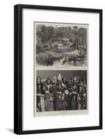 The Campaign in Asia, with the Turks-null-Framed Giclee Print