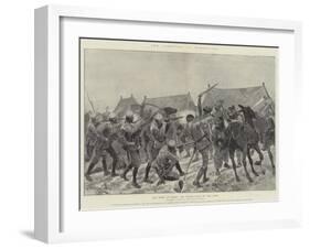 The Campaign in Waziristan-Richard Caton Woodville II-Framed Giclee Print