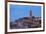 The Campanile and Cathedral at Night in the Sassi Area of Matera, Basilicata, Italy, Europe-Martin-Framed Photographic Print