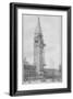 'The Campanile of St. Mark's While Undergoing Repair in 1745', 1903-Canaletto-Framed Giclee Print