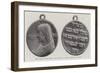 The Campo Dei Fiori Medal, with Portrait of Christ, Presented to the Pope-null-Framed Giclee Print