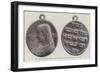 The Campo Dei Fiori Medal, with Portrait of Christ, Presented to the Pope-null-Framed Giclee Print