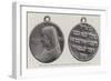 The Campo Dei Fiori Medal, with Portrait of Christ, Presented to the Pope-null-Framed Giclee Print