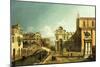 The Campo Santi Giovanni E Paolo, Venice, 1738-9-null-Mounted Giclee Print