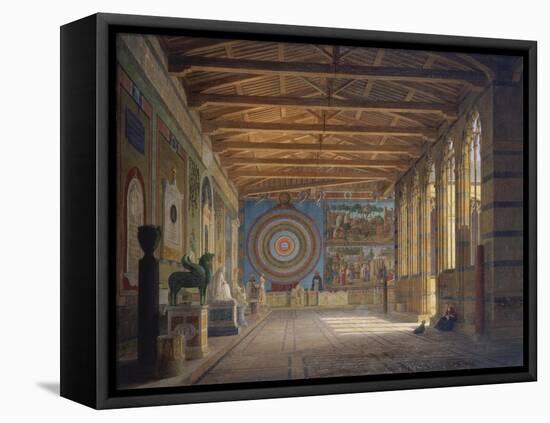 The Camposanto in Pisa, 1858-Leo Von Klenze-Framed Stretched Canvas