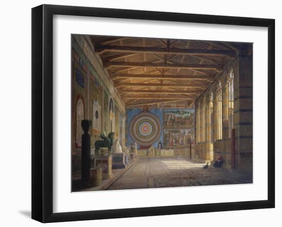 The Camposanto in Pisa, 1858-Leo Von Klenze-Framed Giclee Print