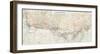 The Canadian Central and North American Railroad Map-The Vintage Collection-Framed Giclee Print