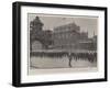 The Canadian Coronation Contingent Celebrating Dominion Day in London-null-Framed Giclee Print