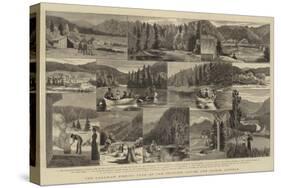 The Canadian Fishing Tour of the Princess Louise and Prince Leopold-null-Stretched Canvas