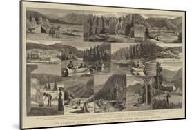 The Canadian Fishing Tour of the Princess Louise and Prince Leopold-null-Mounted Giclee Print