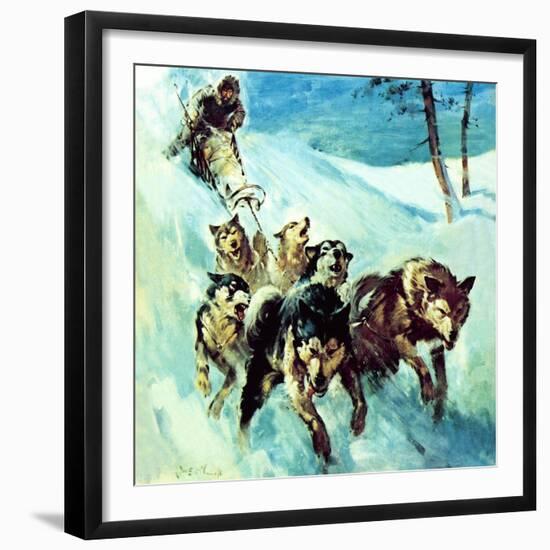 The Canadian Husky-McConnell-Framed Giclee Print