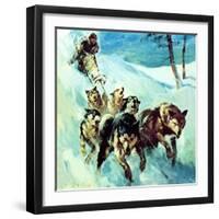 The Canadian Husky-McConnell-Framed Giclee Print