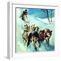 The Canadian Husky-McConnell-Framed Giclee Print