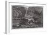 The Canadian Lumber Trade, Clearing a Jam-George Henry Andrews-Framed Giclee Print