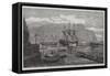 The Canadian Lumber Trade, Timber Coves at Quebec-George Henry Andrews-Framed Stretched Canvas
