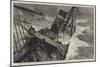 The Canadian Ss Sardinian Crossing the Atlantic in the Recent Gales-Joseph Nash-Mounted Giclee Print