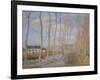 The Canal at Loing, 1892-Alfred Sisley-Framed Giclee Print
