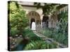 The Canal Court of the Generalife Gardens in May, Granada, Andalucia, Spain-Nedra Westwater-Stretched Canvas