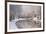 The Canal De Berry after a Snow Shower, Loir-Et-Cher, Centre, France, Europe-Julian Elliott-Framed Photographic Print