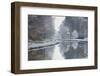 The Canal De Berry after a Snow Shower, Loir-Et-Cher, Centre, France, Europe-Julian Elliott-Framed Photographic Print