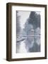 The Canal De Berry after a Snow Shower, Loir-Et-Cher, Centre, France, Europe-Julian Elliott-Framed Photographic Print