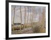 The Canal of the River Loing, c.1892-Alfred Sisley-Framed Giclee Print