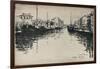 'The Canal St Martin', 1915-Eugene Bejot-Framed Giclee Print