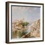 The Canal Tolentini-Franz Xaver Thallmaier-Framed Giclee Print