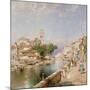 The Canal Tolentini-Franz Xaver Thallmaier-Mounted Giclee Print