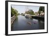 The Canals of Klaipeda, Lithuania-Dennis Brack-Framed Photographic Print