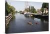 The Canals of Klaipeda, Lithuania-Dennis Brack-Stretched Canvas