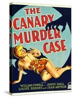 THE CANARY MURDER CASE, Louise Brooks on window card, 1929-null-Stretched Canvas