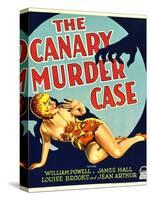 THE CANARY MURDER CASE, Louise Brooks on window card, 1929-null-Stretched Canvas