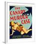 THE CANARY MURDER CASE, Louise Brooks on window card, 1929-null-Framed Art Print