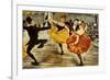 The Cancan, c.1900-Adolphe Willette-Framed Giclee Print