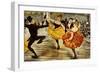 The Cancan, c.1900-Adolphe Willette-Framed Giclee Print