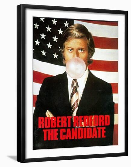 The Candidate, 1972, Robert Redford-null-Framed Photo