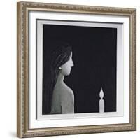 The Candle, 1976-Evelyn Williams-Framed Giclee Print