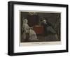The Cane-Bottom'd Chair-Charles Green-Framed Giclee Print