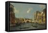 The Cannaregio, Venice-Canaletto-Framed Stretched Canvas