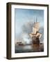 The Cannon Shot-Willem Van De Velde The Younger-Framed Giclee Print