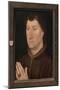 The Canon Gilles Joye, 1472 (Tempera & Oil on Panel)-Hans Memling-Mounted Giclee Print